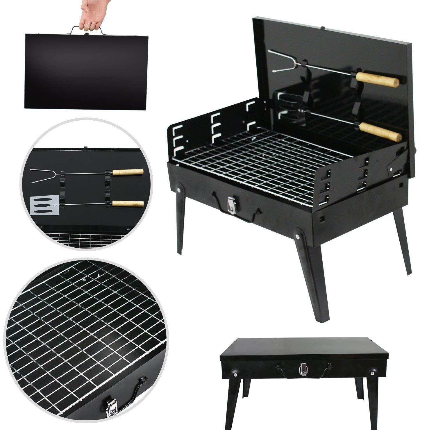 Briefcase style barbecue toaster, medium size Briefcase style barbecue toaster, medium size